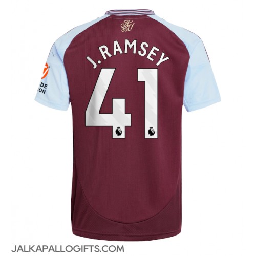 Aston Villa Jacob Ramsey #41 Kotipaita 2024-25 Lyhythihainen